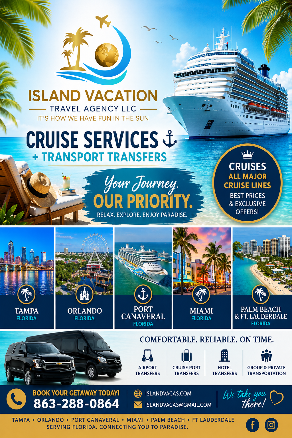 Cruise + Transfer Packages